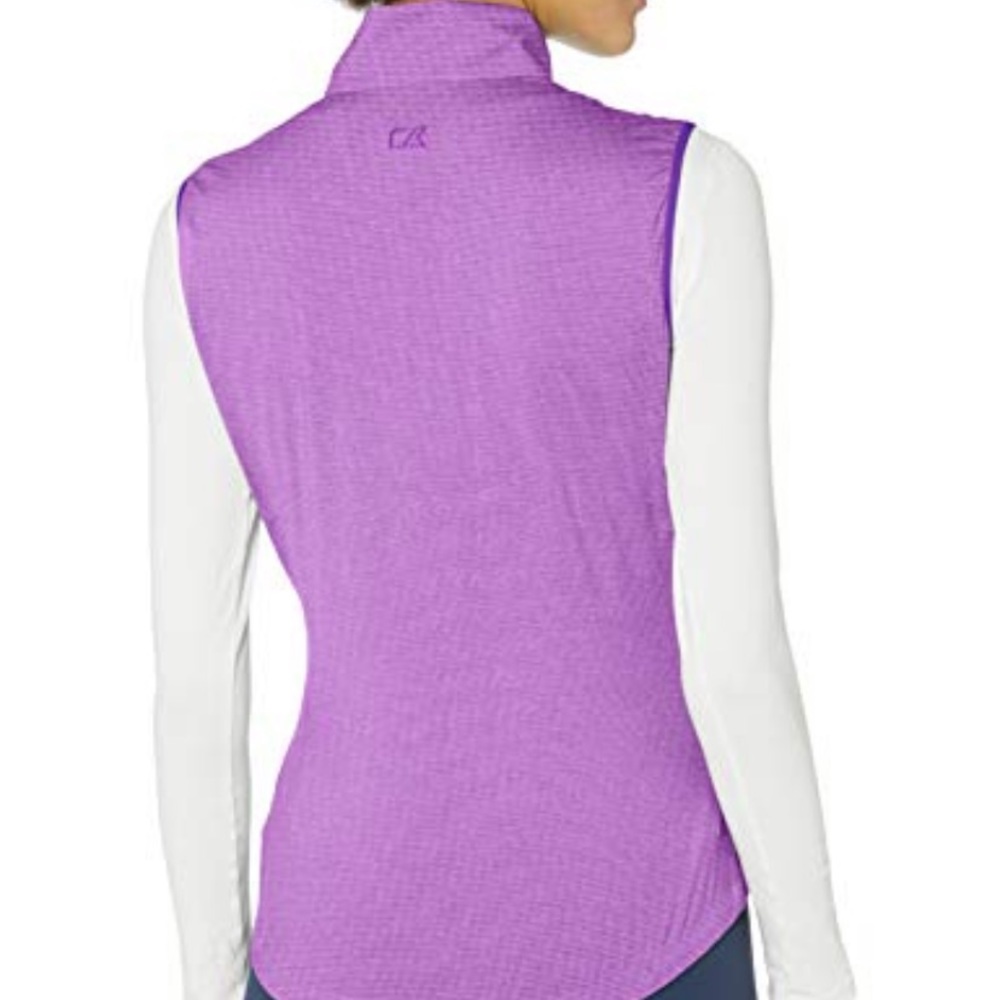 Cutter & Buck✨NWOTs✨Purple Laura Hybrid Vest - Picture 2 of 10
